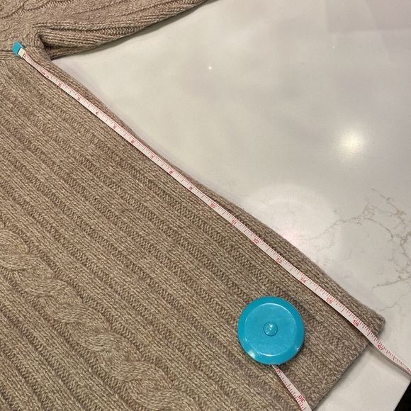 Banana Republic men’s M Fisherman cabled turtleneck sweater - Picture 6 of 7